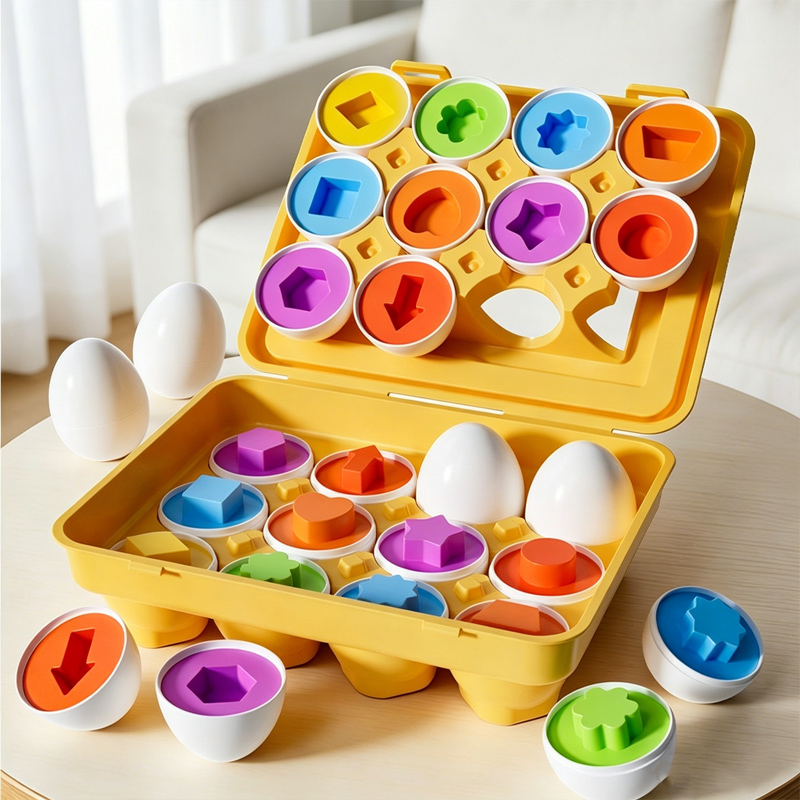 Human Body Puzzle - Montessori Games Baby Toy Smart Egg