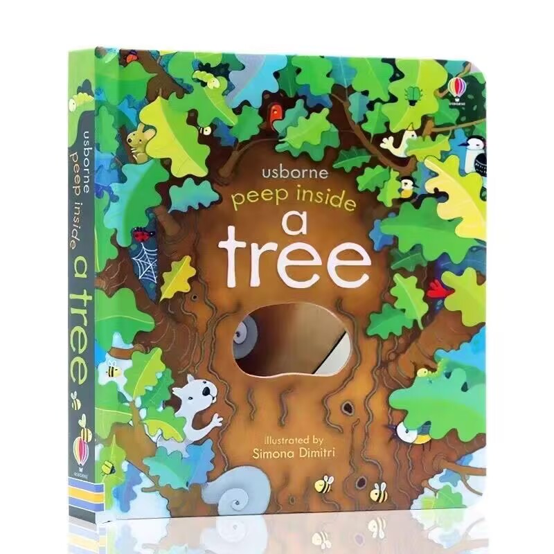 Kids Education Board - Usborne Peep Inside A Tree 3D