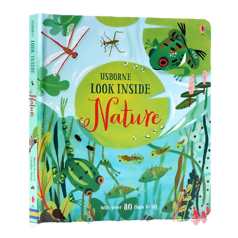 Kids Education Board - English Montessori 3D Usborne Look Inside