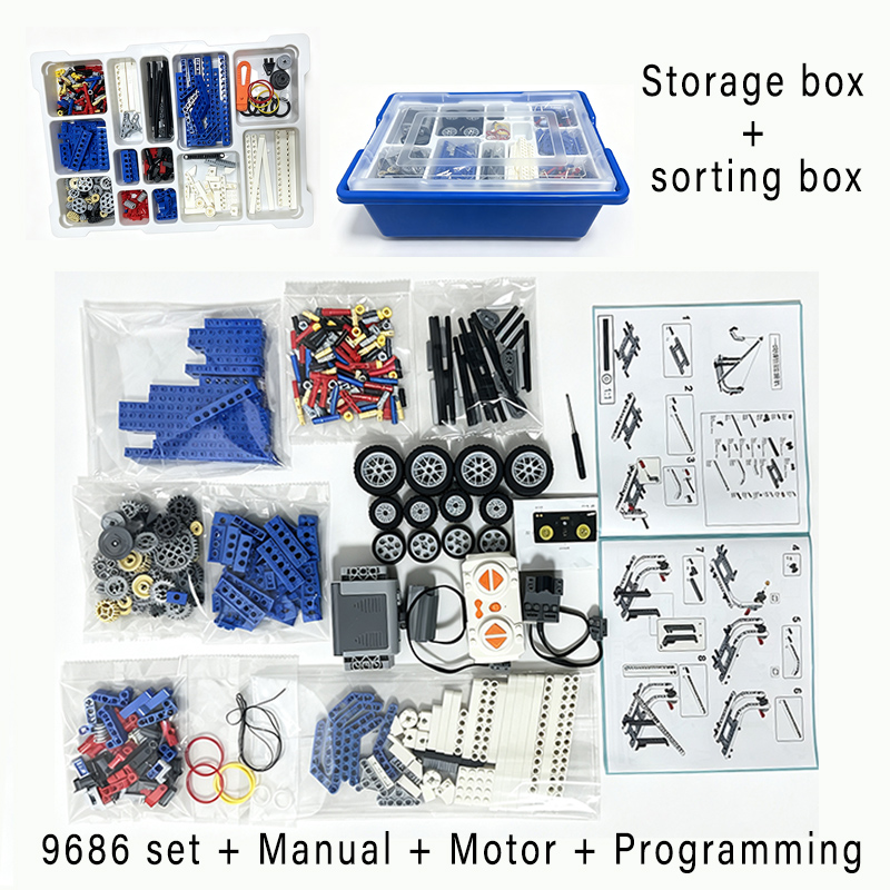 Kids Education Program - Educational STEM Building Blocks Set with