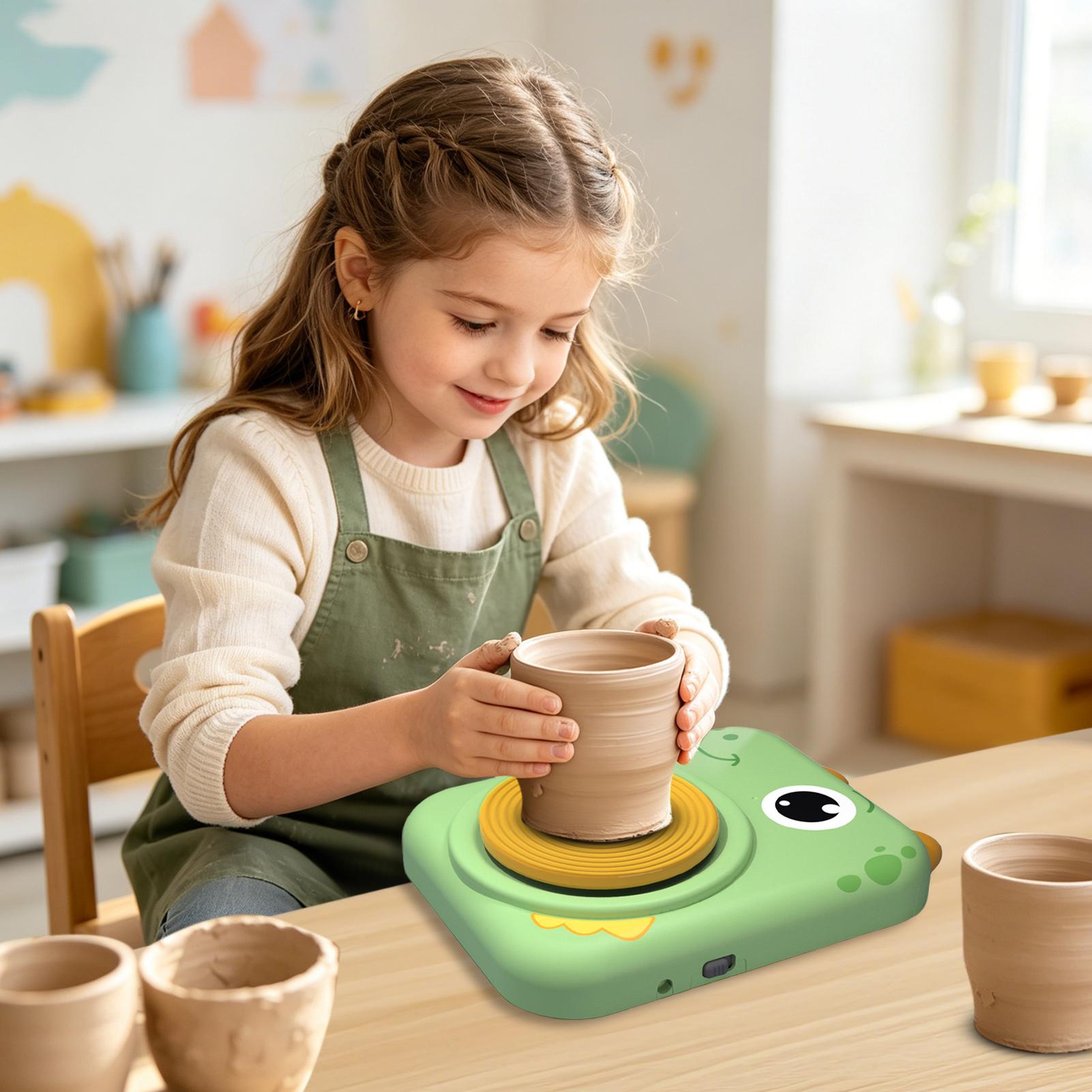 Pottery Wheel Kit Kids Clay Cr - Kids Education Classes 评论和价格