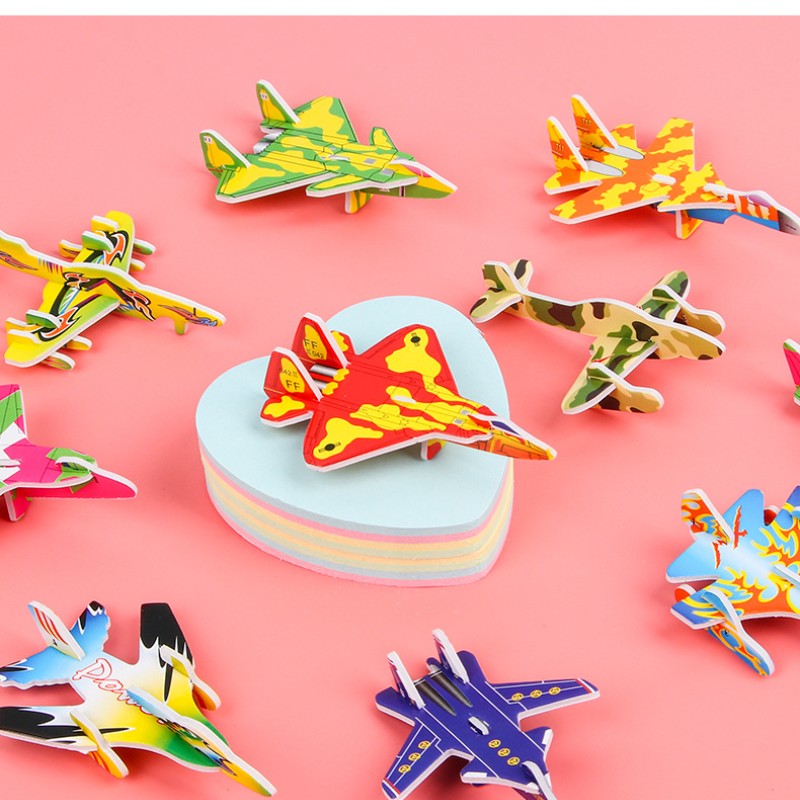 10pcs Creative Cute Paper Plan - Educational Cartoon For Kids 评论和价格