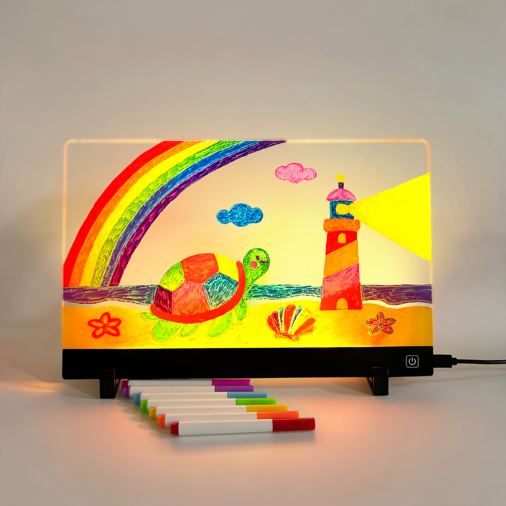 Kids Drawing Board Reusable LC - Kids Education Board 评论和价格