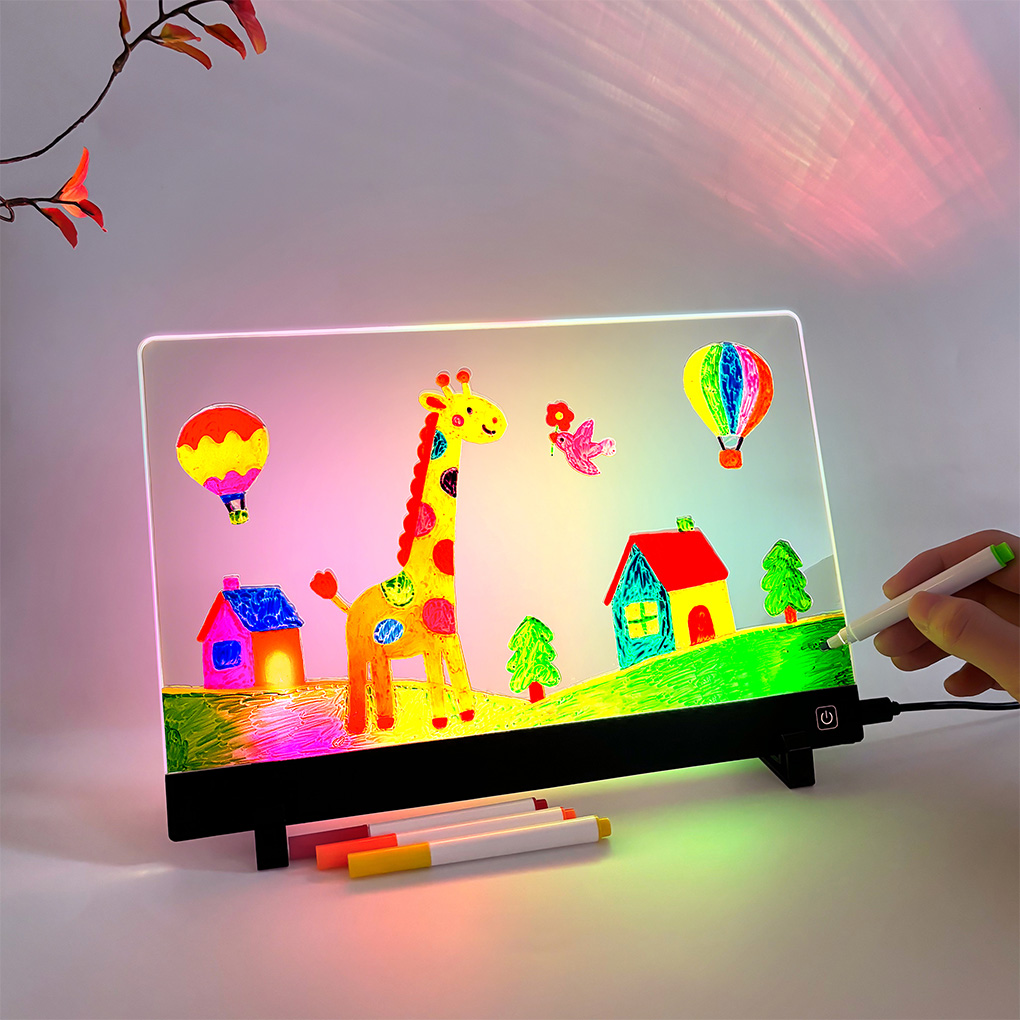 Kids Drawing Board Reusable LC - Kids Education Board 评论和价格