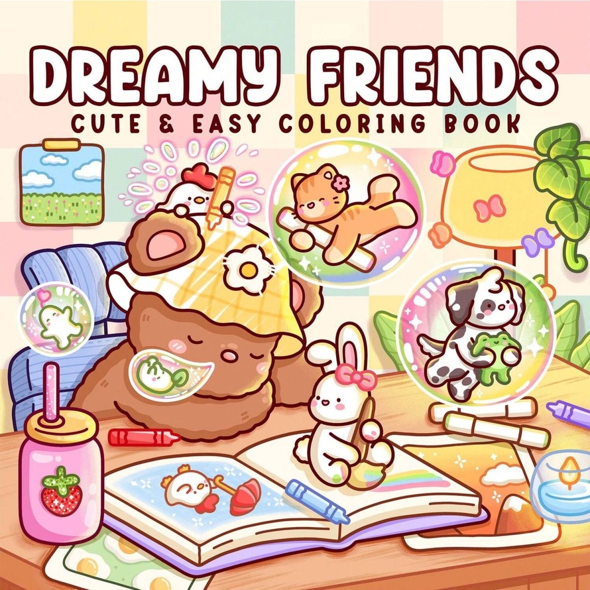 Dreamy Friends :Coloring Book  - Kids Education Kit 评论和价格