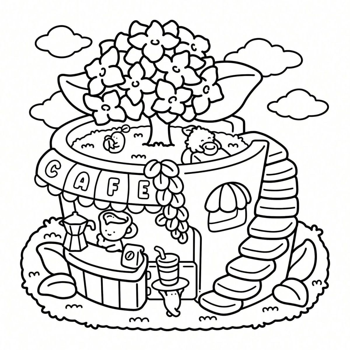Dreamy Friends :Coloring Book  - Kids Education Kit 评论和价格