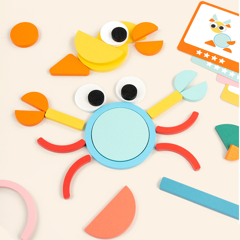 DIY Children's Colorful Wooden - Human Body Puzzle 评论和价格