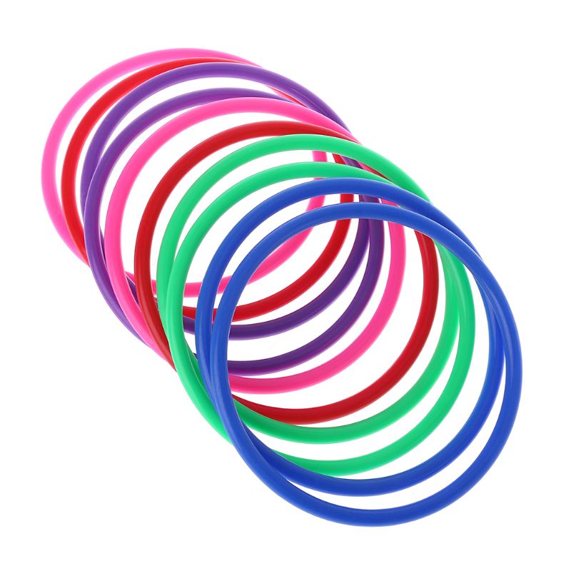10 Pcs Plastic Toss Rings Targ - Kids Education Park 评论和价格