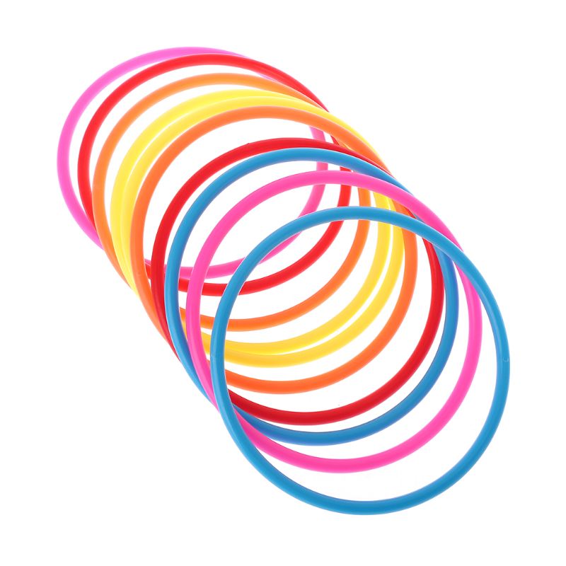 10 Pcs Plastic Toss Rings Targ - Kids Education Park 评论和价格