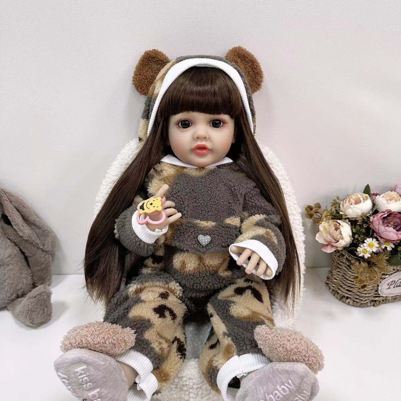 Cokela 55cm Realistic Silicone - Educational Cartoon For Kids 评论和价格