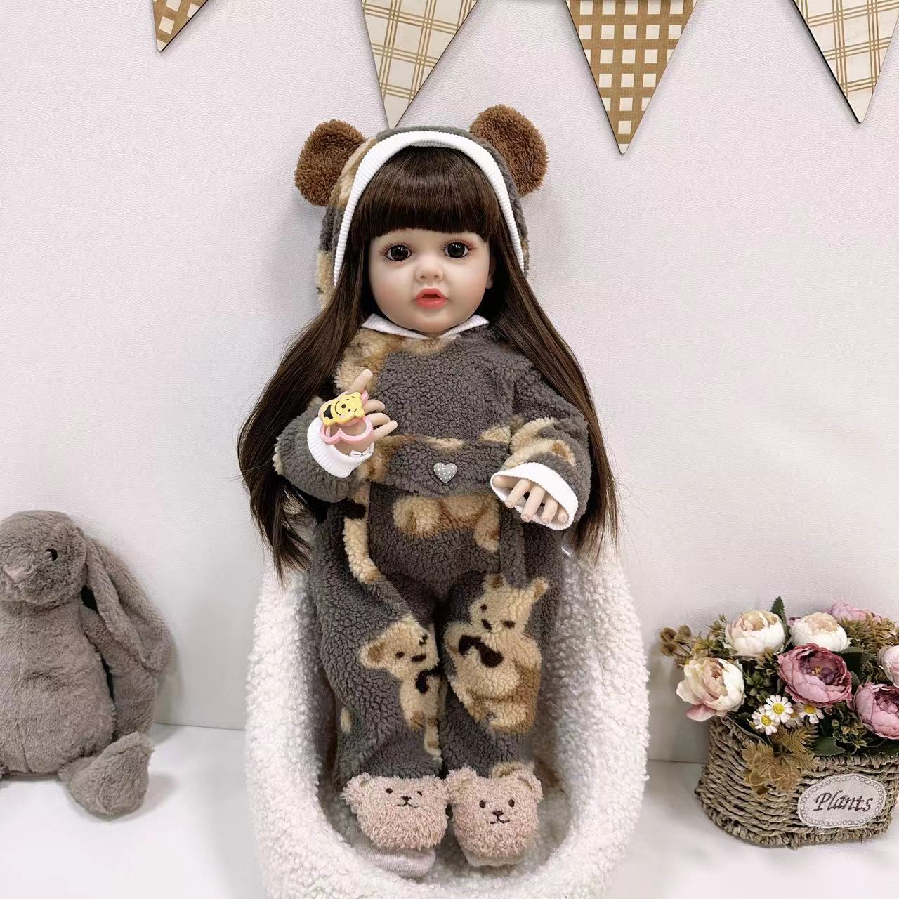 Cokela 55cm Realistic Silicone - Educational Cartoon For Kids 评论和价格