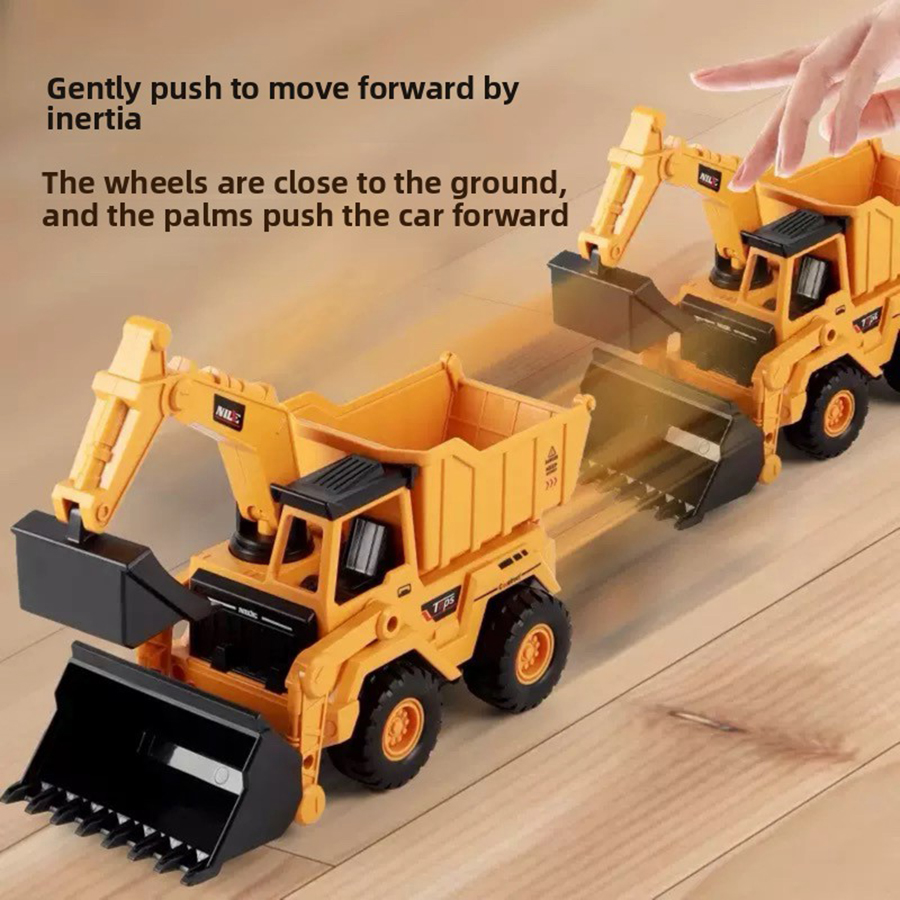 1pcs Excavator Truck Model Toy - Kids Educational Game 评论和价格