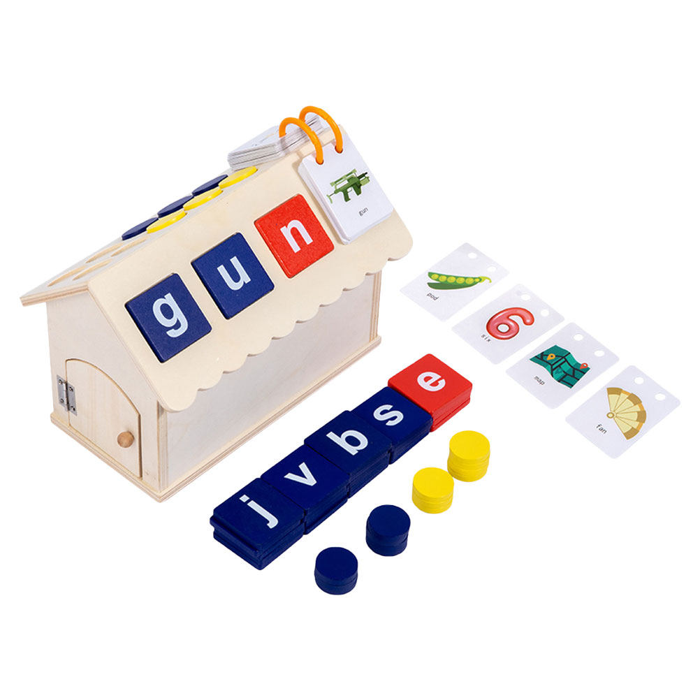 1Set Alphabet Spelling Game Wo - Kids Educational Games Learn English 评论和价格