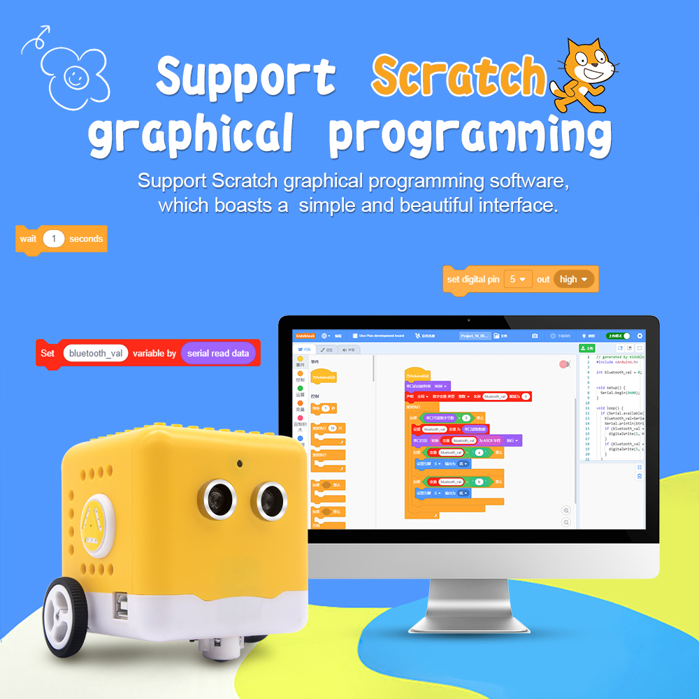 Kidsbits Programmable Robot Ki - Kids Education Program 评论和价格