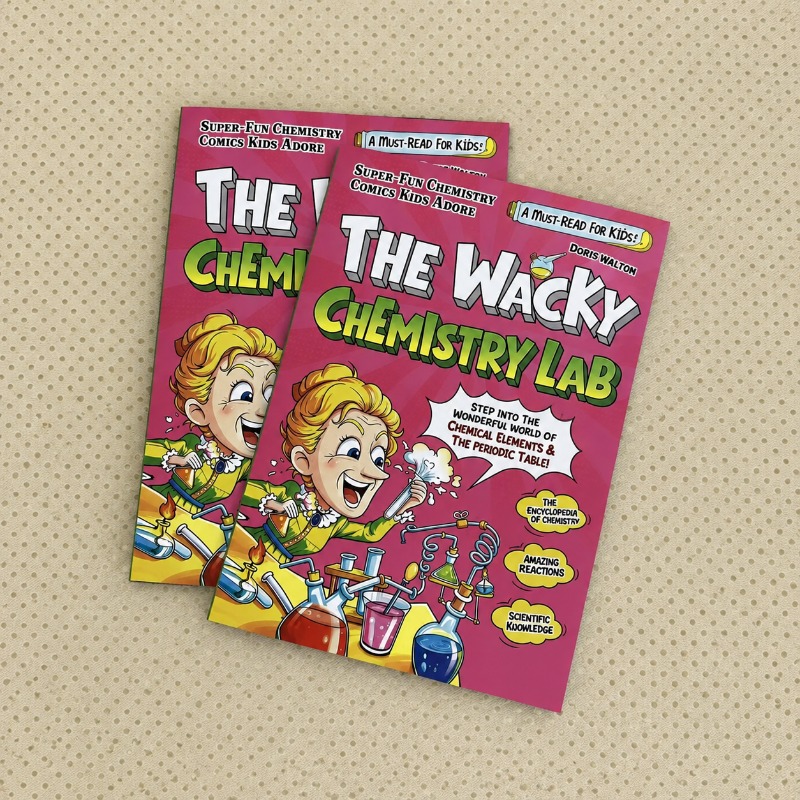 The Wacky Chemistry Lab Comic  - Educational Cartoon For Kids 评论和价格