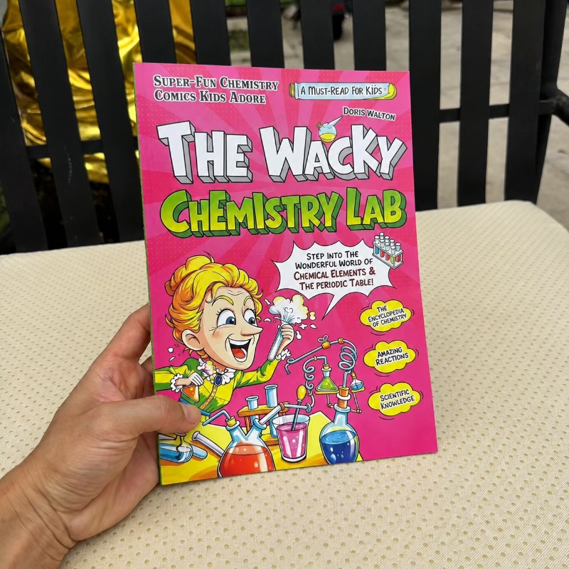 The Wacky Chemistry Lab Comic  - Educational Cartoon For Kids 评论和价格
