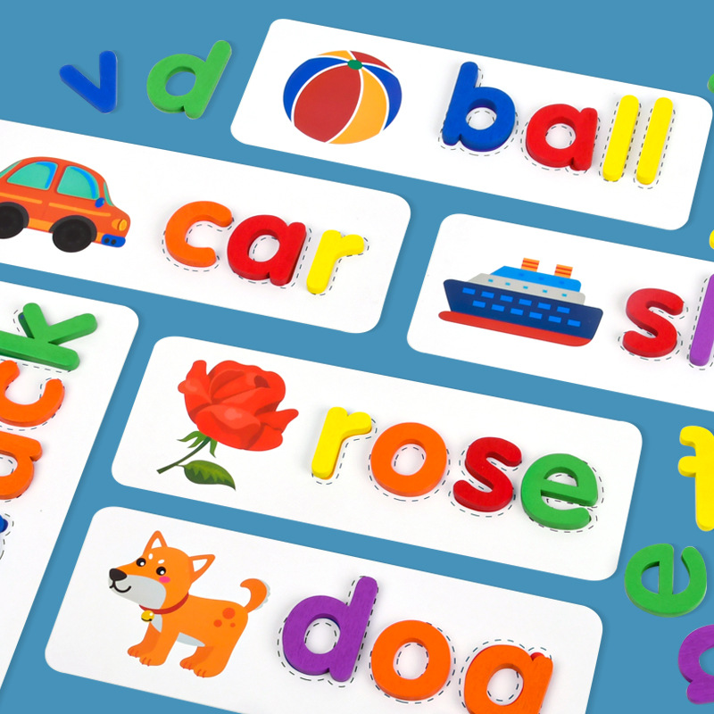 52pcs English Alphabet Spellin - Kids Educational Games Learn English 评论和价格