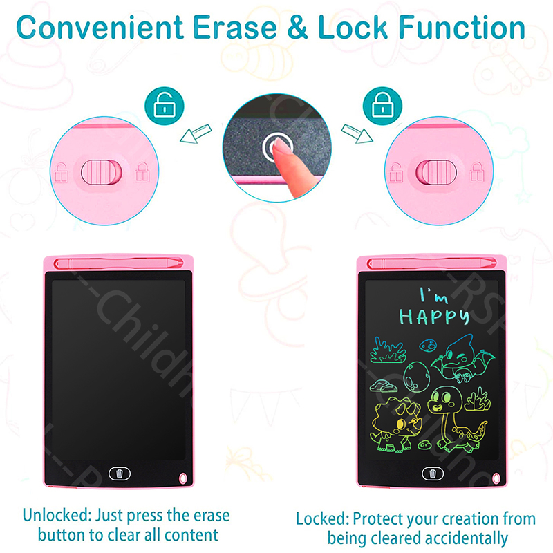 LCD Writing Tablet for Kids, 8 - Kids Education Board 评论和价格