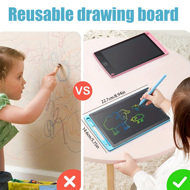 LCD Writing Tablet for Kids, 8 - Kids Education Board 评论和价格
