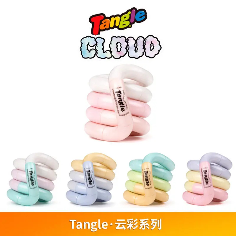 Genuine Tangle Twisting Relaxa - Kids Educational Game 评论和价格