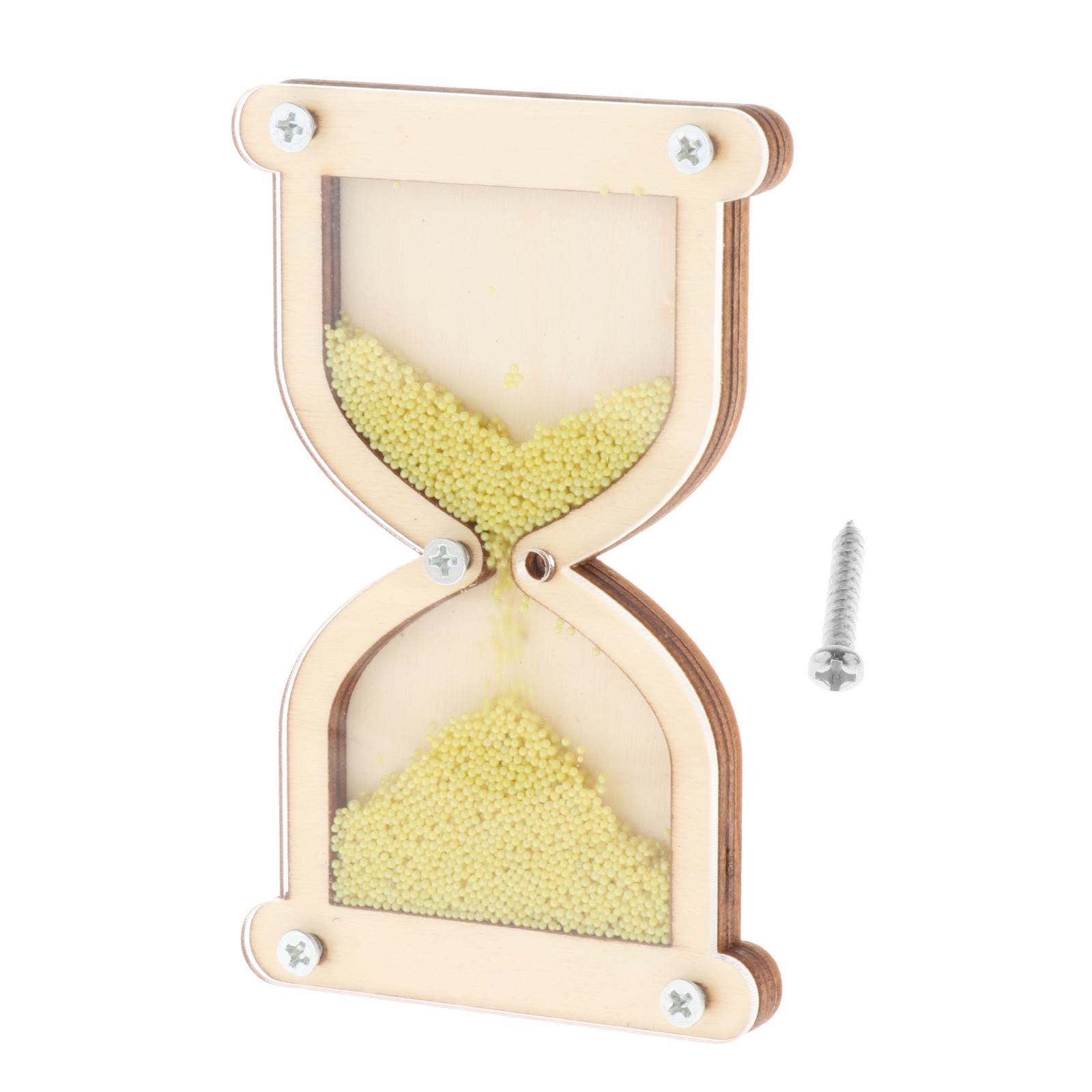 Wooden Busy Board Sandglass Ac - Kids Education Board 评论和价格