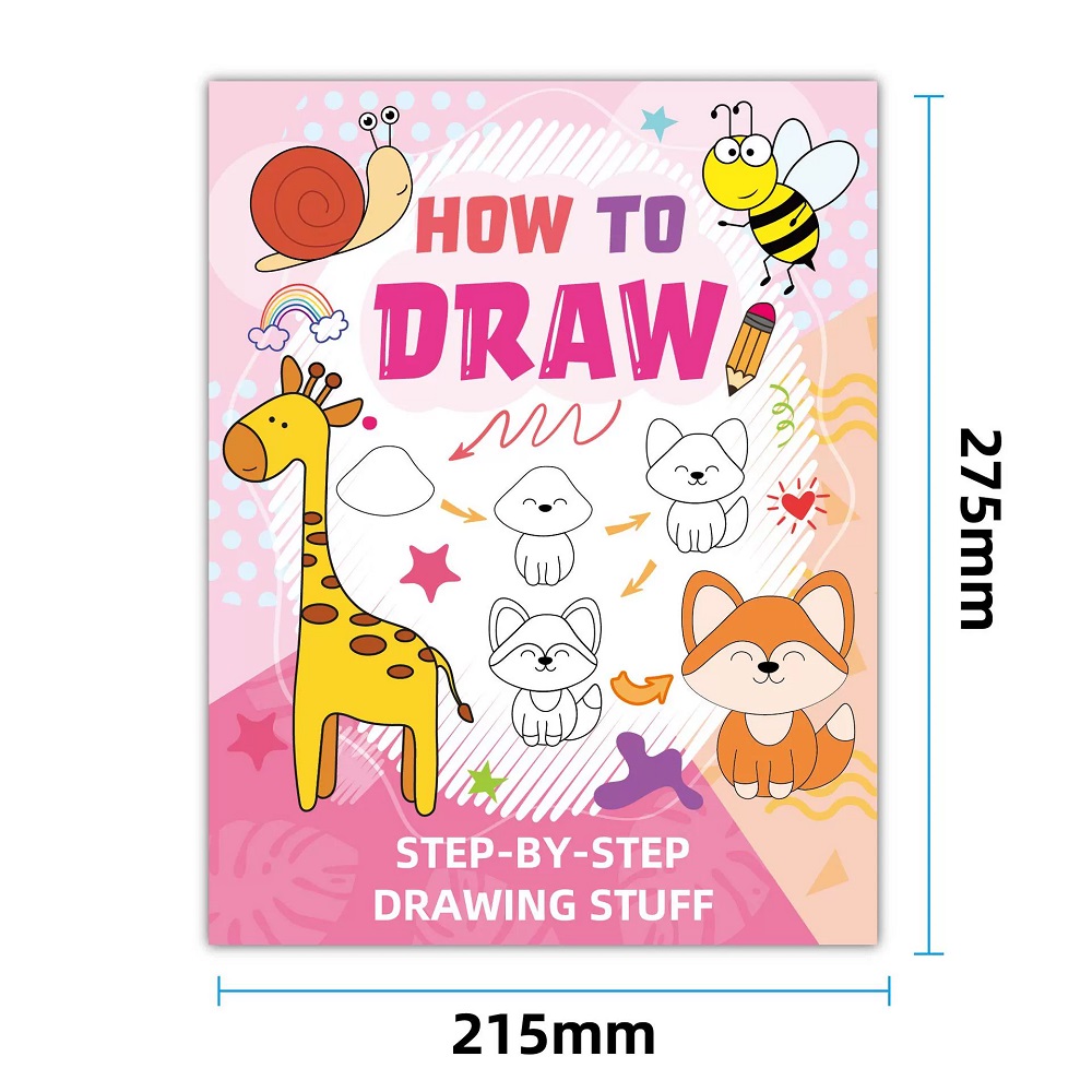 How To Draw Animal Cartoon Ske - Educational Cartoon For Kids 评论和价格
