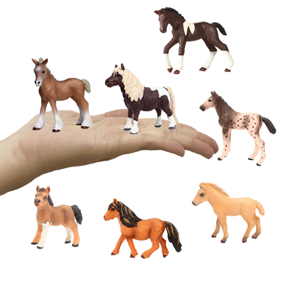 Horse Figurine Farm Animals Po - Kids Education Kit 评论和价格