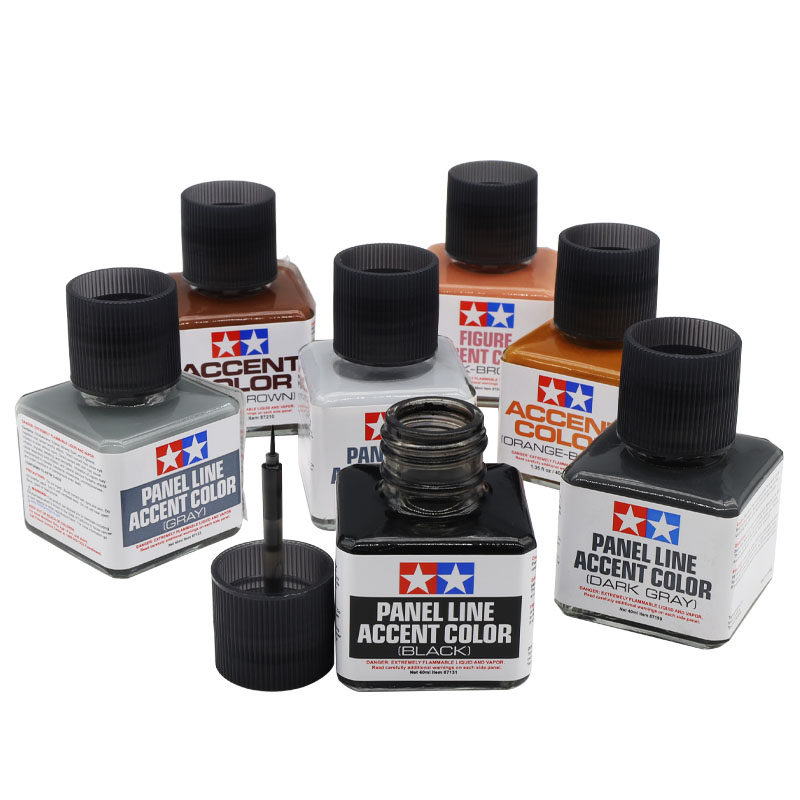 TAMIYA Panel Line Accent Color - Tamiya Model Paint Set 评论和价格
