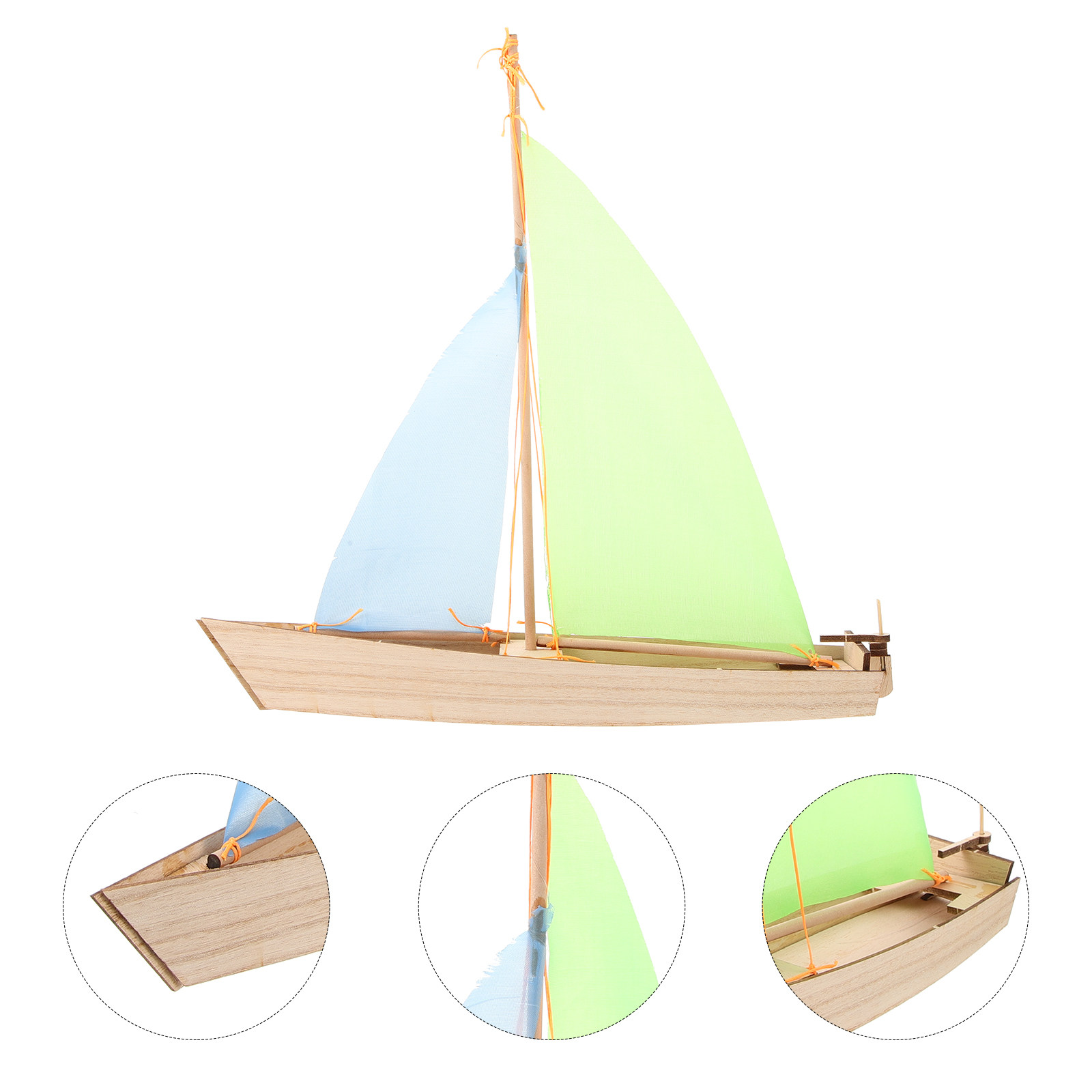 Wood Sailboat Assembly Kit DIY - Kids Education Kit 评论和价格