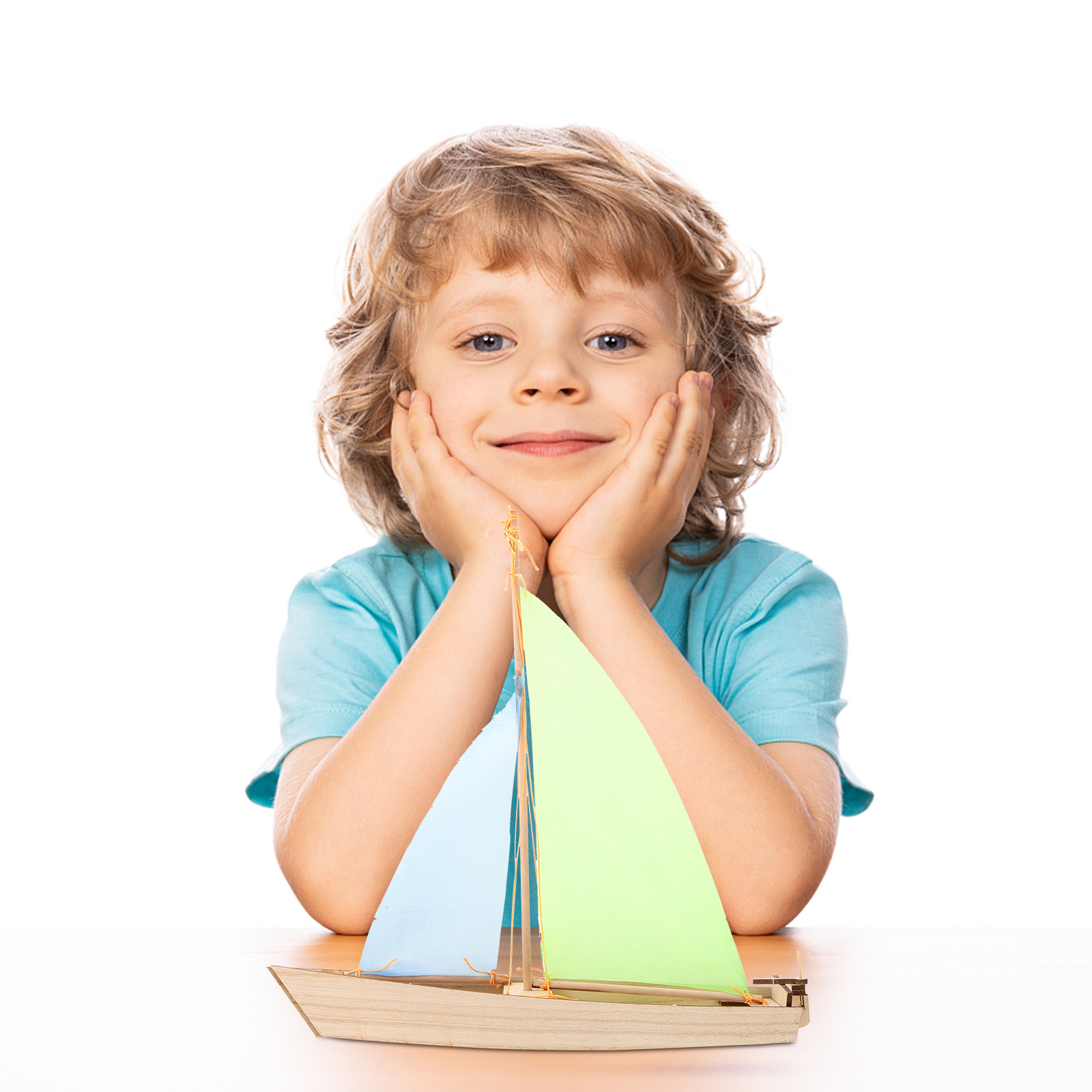 Wood Sailboat Assembly Kit DIY - Kids Education Kit 评论和价格