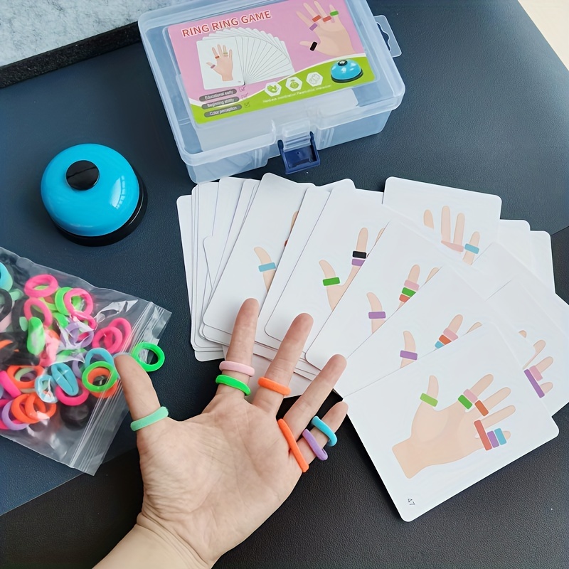 Kids Finger Ring Board Game Co - Kids Education Board 评论和价格