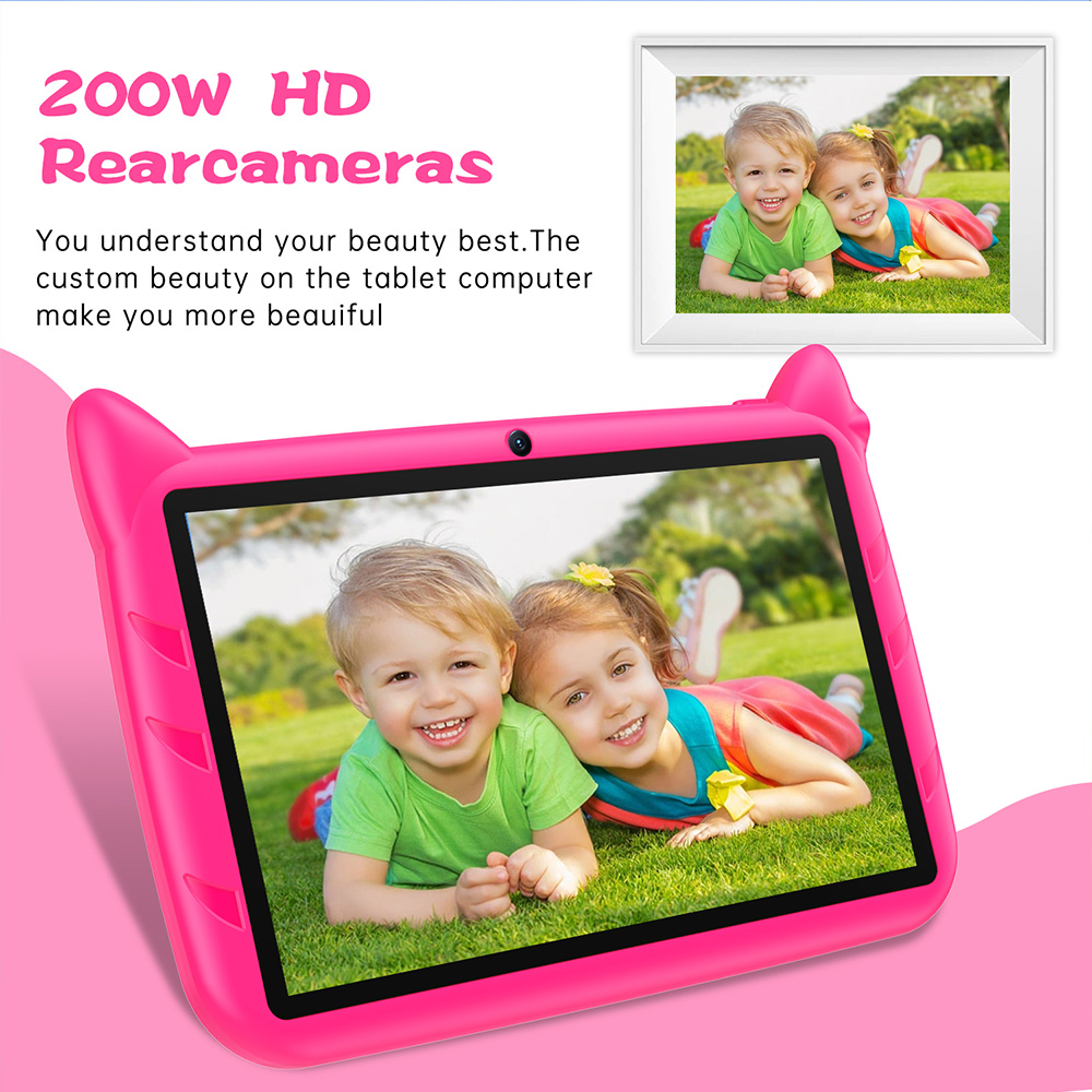 New 5G WiFi Kids Tablet 7 Inch - Kids Educational Games Learn English 评论和价格