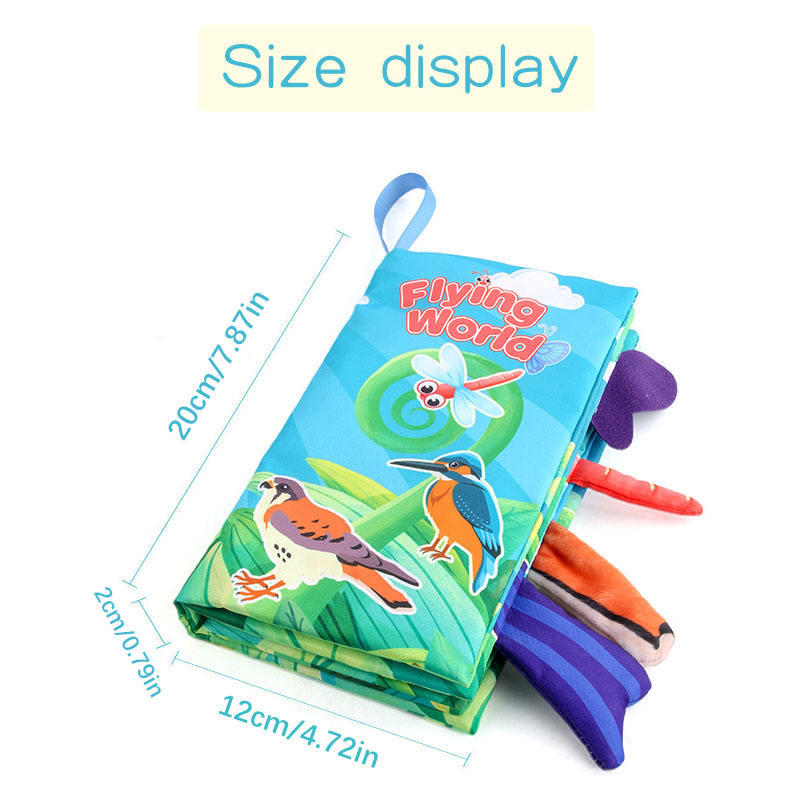 New Baby Cloth Books Visual an - Educational Cartoon For Kids 评论和价格