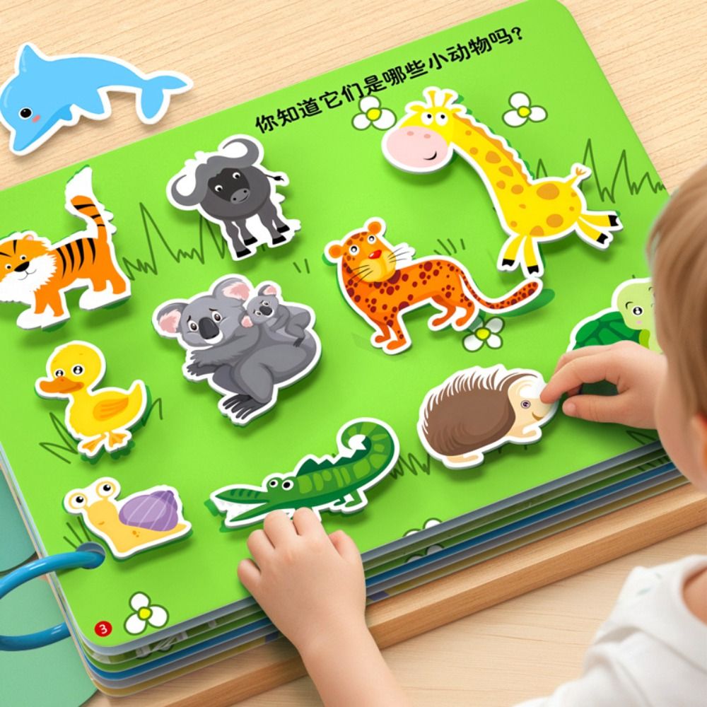 Durable 10 Pages Baby Tear Boo - Educational Cartoon For Kids 评论和价格
