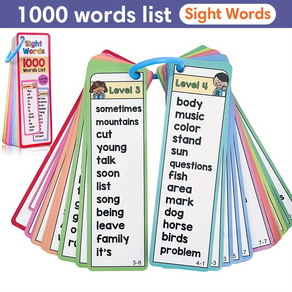 1000 Sight Words Flash Cards f - Kids Educational Games Learn English 评论和价格