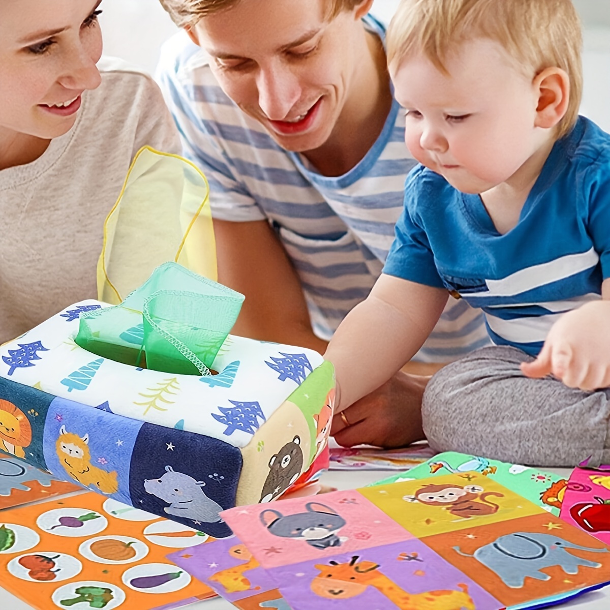 Babytissue Roll Stretching Toy - Kids Education Kit 评论和价格