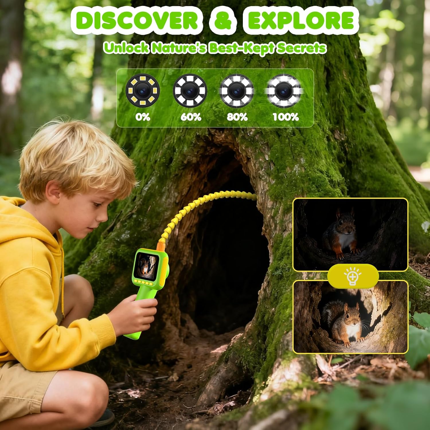 Endoscope for Kids, Borescope  - Kids Education Kit 评论和价格