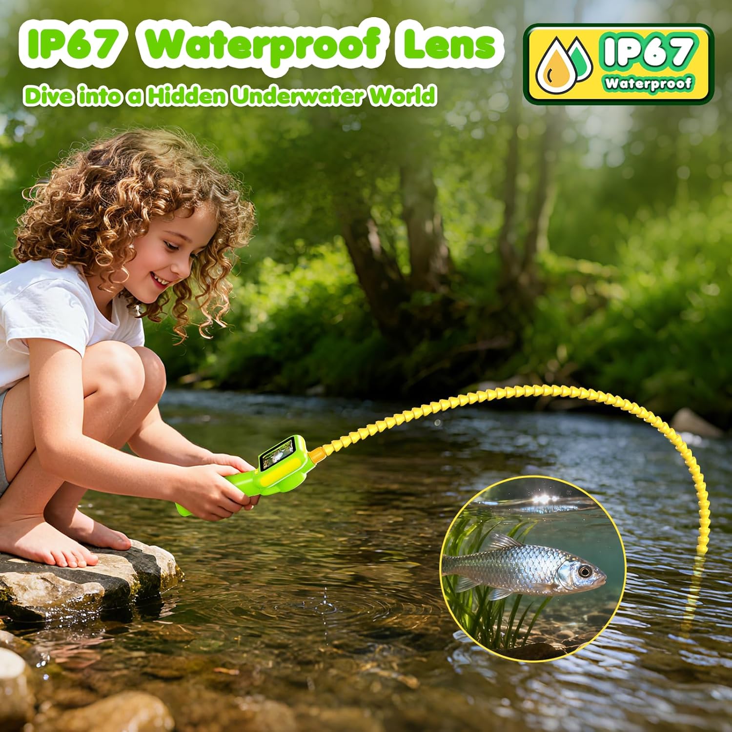 Endoscope for Kids, Borescope  - Kids Education Kit 评论和价格