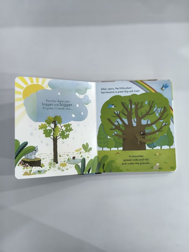 Usborne Peep Inside A Tree 3D  - Kids Education Board 评论和价格