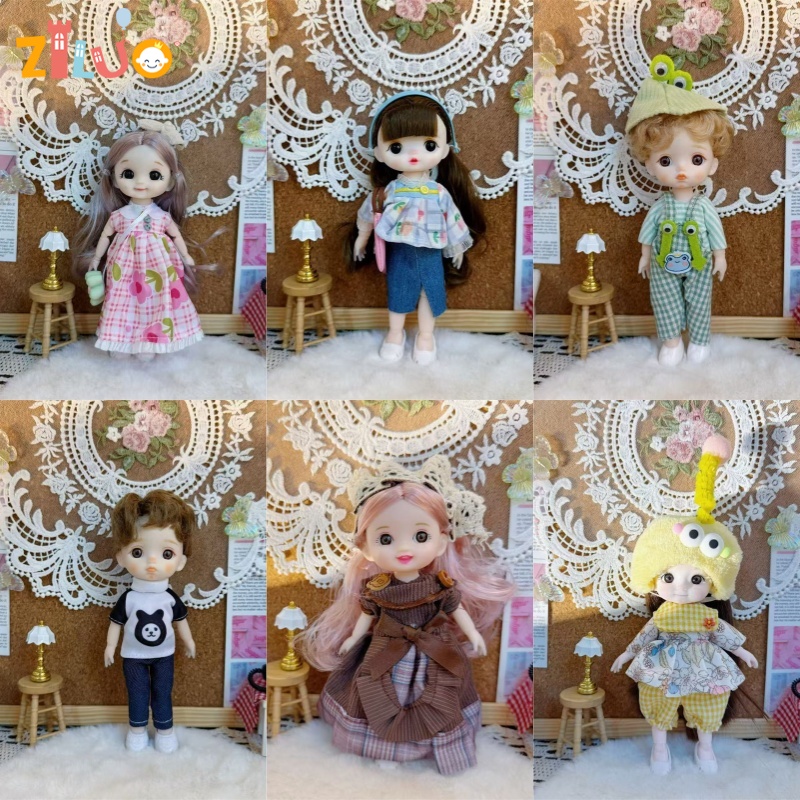 16cm BJD Doll 1/8 Fashion Doll - Educational Cartoon For Kids 评论和价格