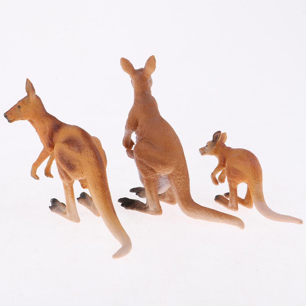 Realistic Animals Action Figur - Kangaroo Kids Education 评论和价格