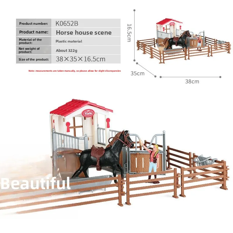 Farm Stable House Model Action - Kids Education Classes 评论和价格