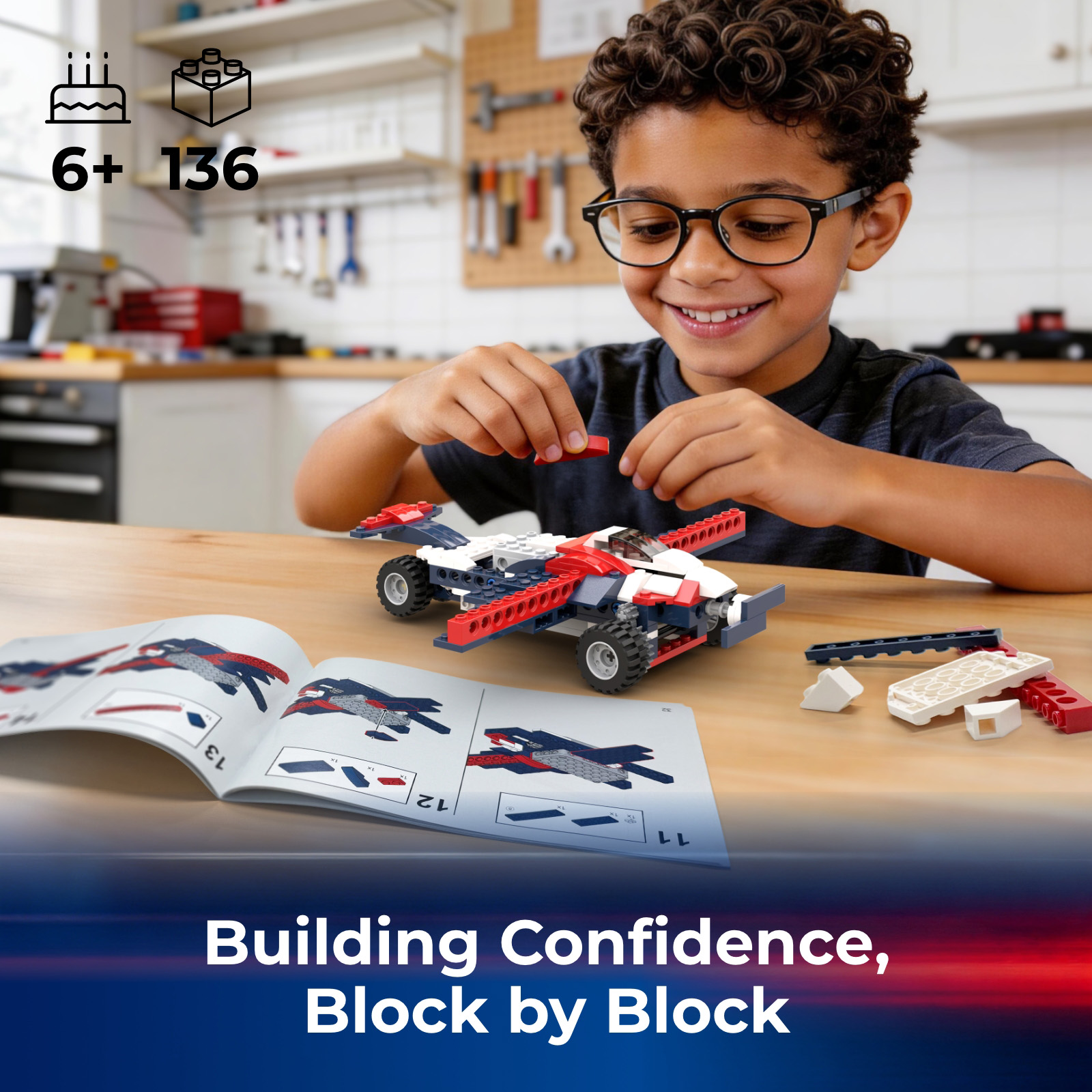 Apitor 8-in-1 STEM Building Bl - Kids Education Kit 评论和价格